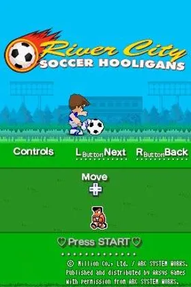 River City - Soccer Hooligans (USA) screen shot title